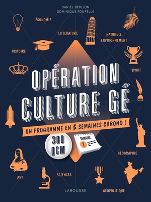 cover image of OPERATION CULTURE GE !